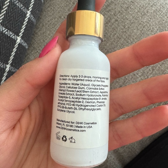 New D24K wellness CBD Collagen booster serum - Picture 4 of 5